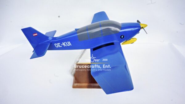 Model of Robin DR400 Aircraft with detailed craftsmanship.